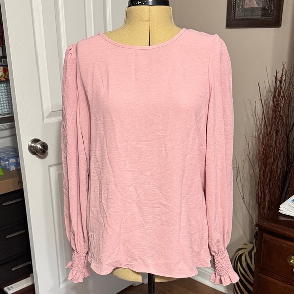 SHEIN Tops - Elegant Pink Women's Top